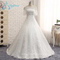 2017 Beading Pearls Sequined Real Wedding Dress